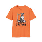 Boxer Best Friend Yardwork T-Shirt