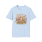 Golden Retriever Floral Camouflage T-Shirt