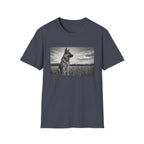 German Shepherd Guarding The Field Pose T-Shirt