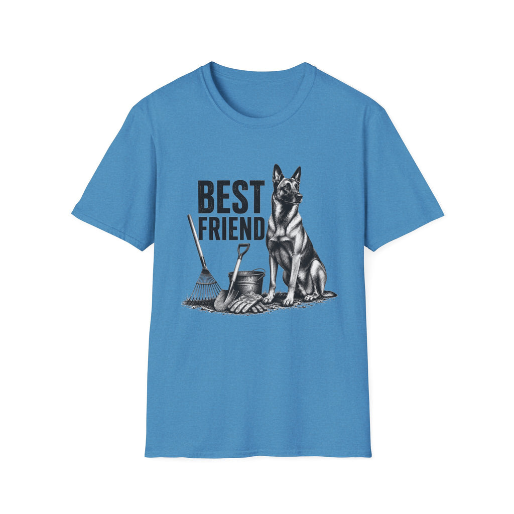 Belgian Malinois Best Friend Yardwork T-Shirt