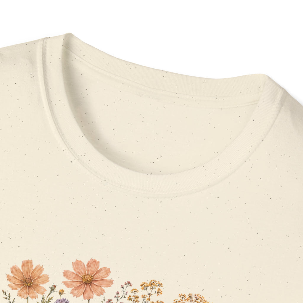 German Shepherd Floral Camouflage T-Shirt