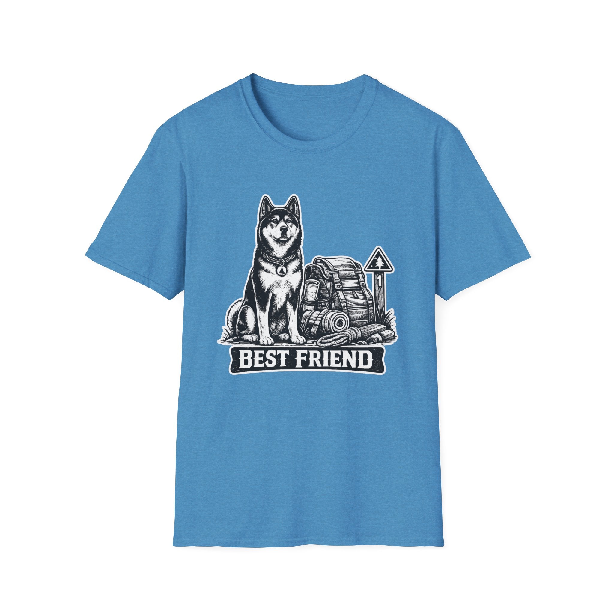 Akita Best Friend Hiking T-Shirt