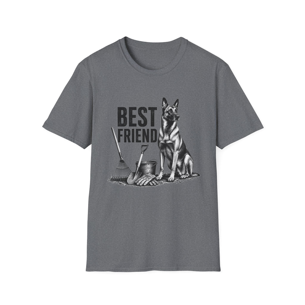 Belgian Malinois Best Friend Yardwork T-Shirt