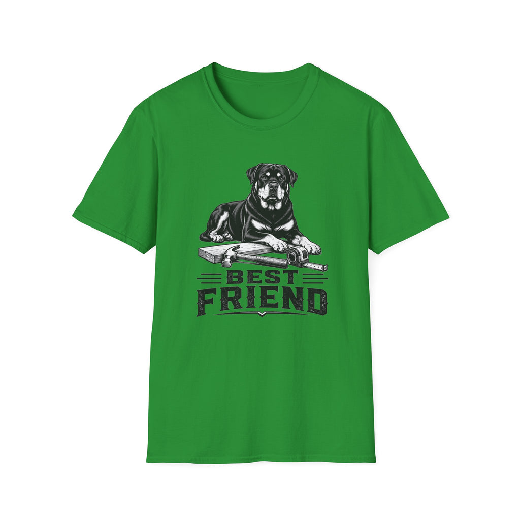 Rottie Best Friend Woodworking T-Shirt