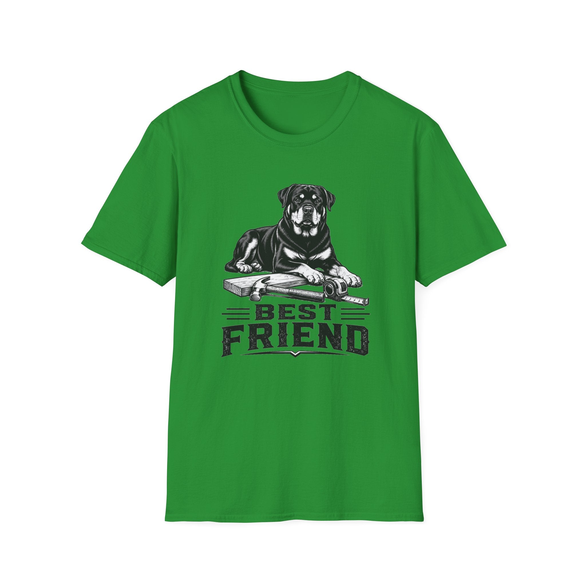 Rottie Best Friend Woodworking T-Shirt
