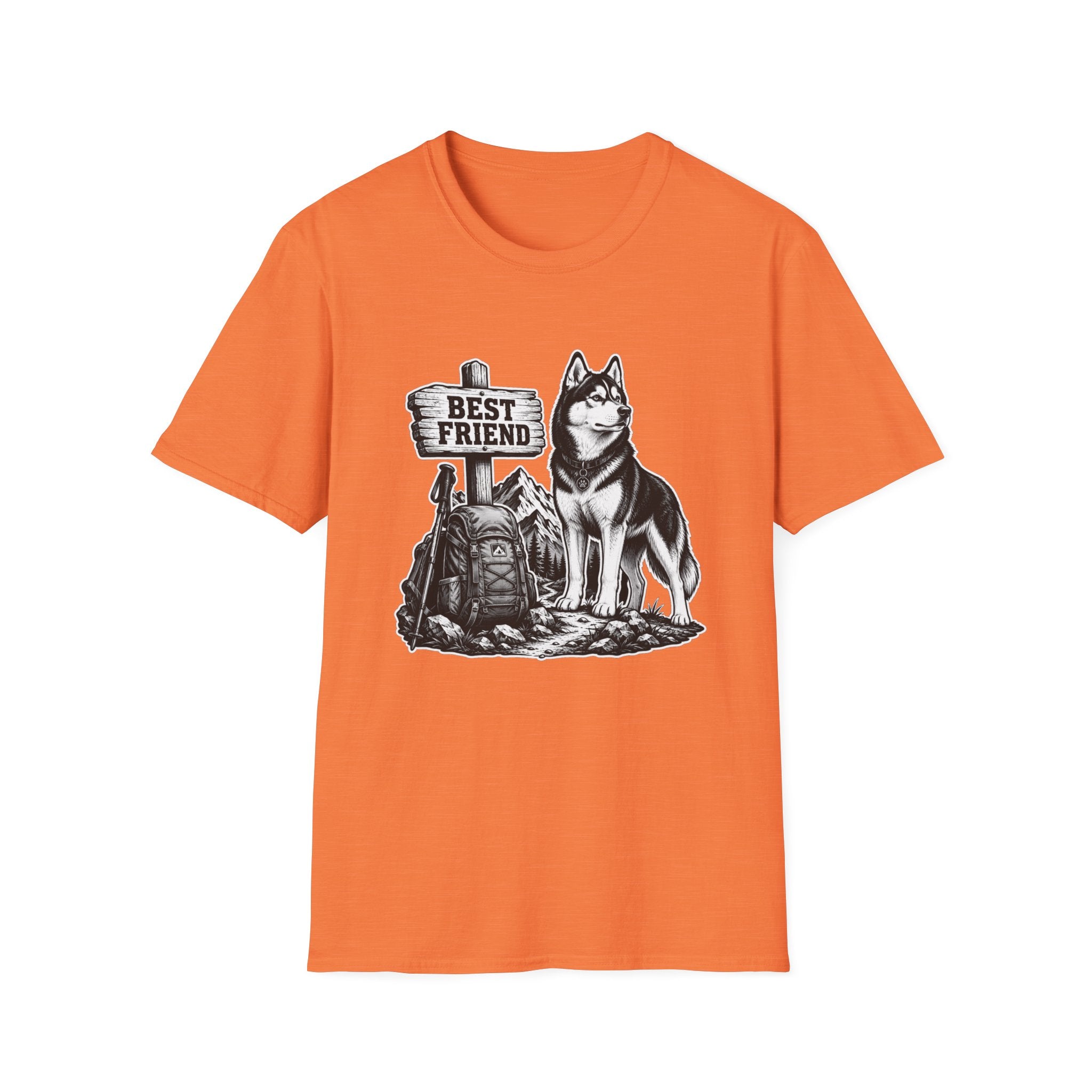 Husky Best Friend Hiking T-Shirt