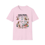 Dog Mom Weekend Flow Map T-Shirt