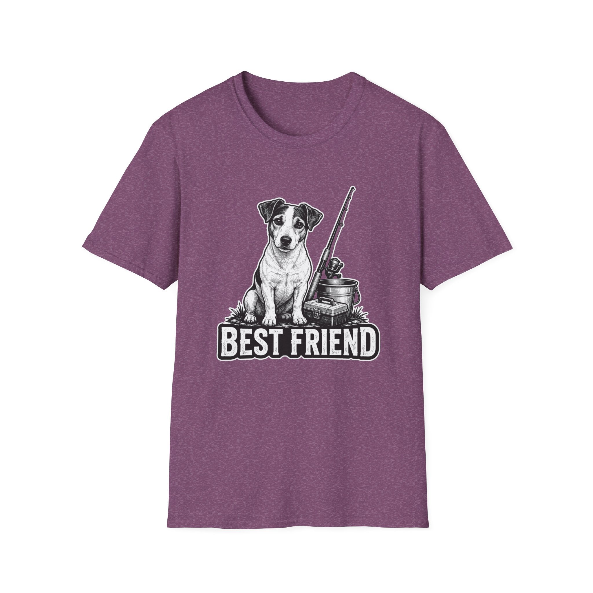 Jack Russell Best Friend Fishing T-Shirt