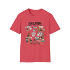 Dog Mom Weekend Flow Map T-Shirt