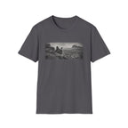 French Bulldog Behind Rocks Pose T-Shirt