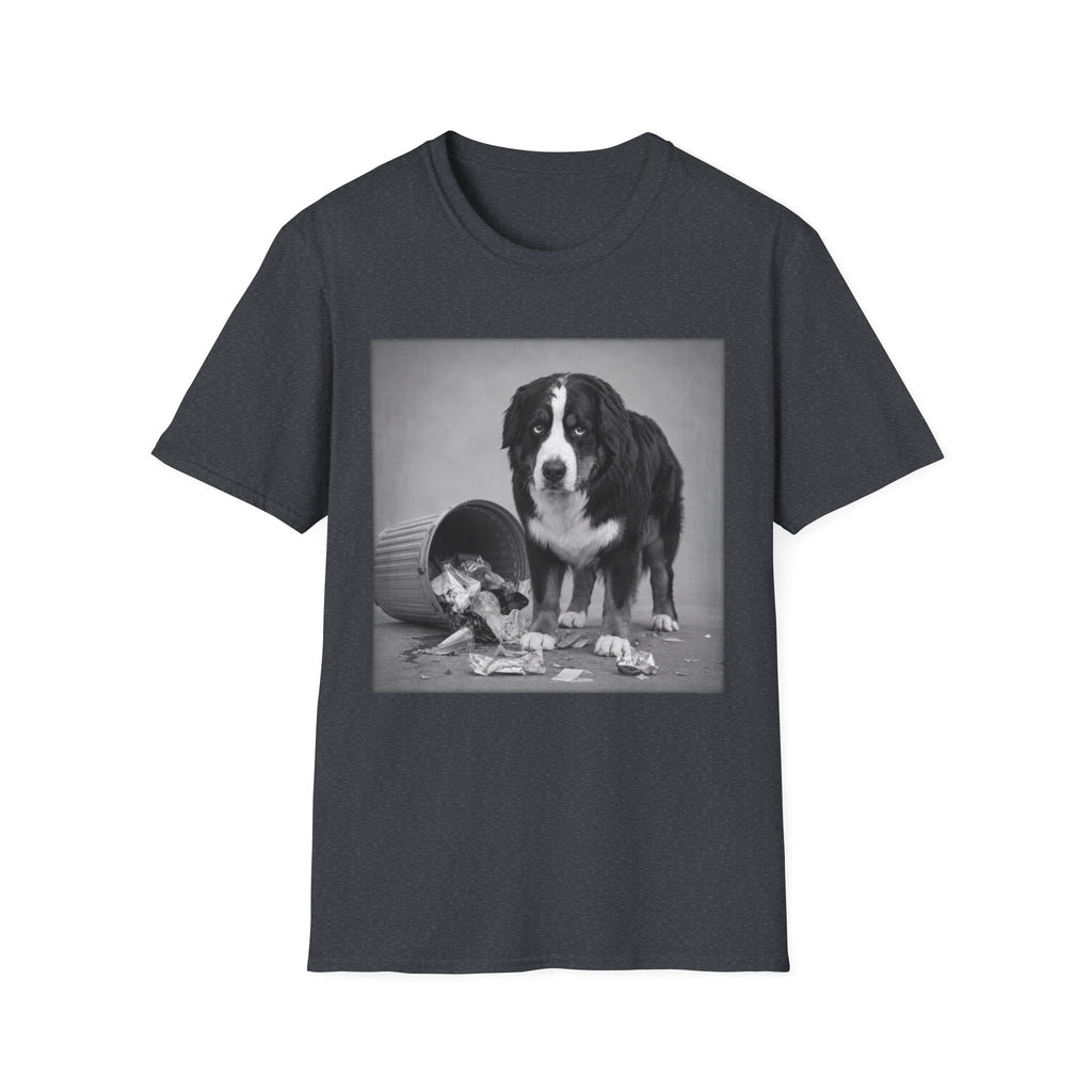 Bernese Mountain Dog Garbage Bad Dog T-Shirt