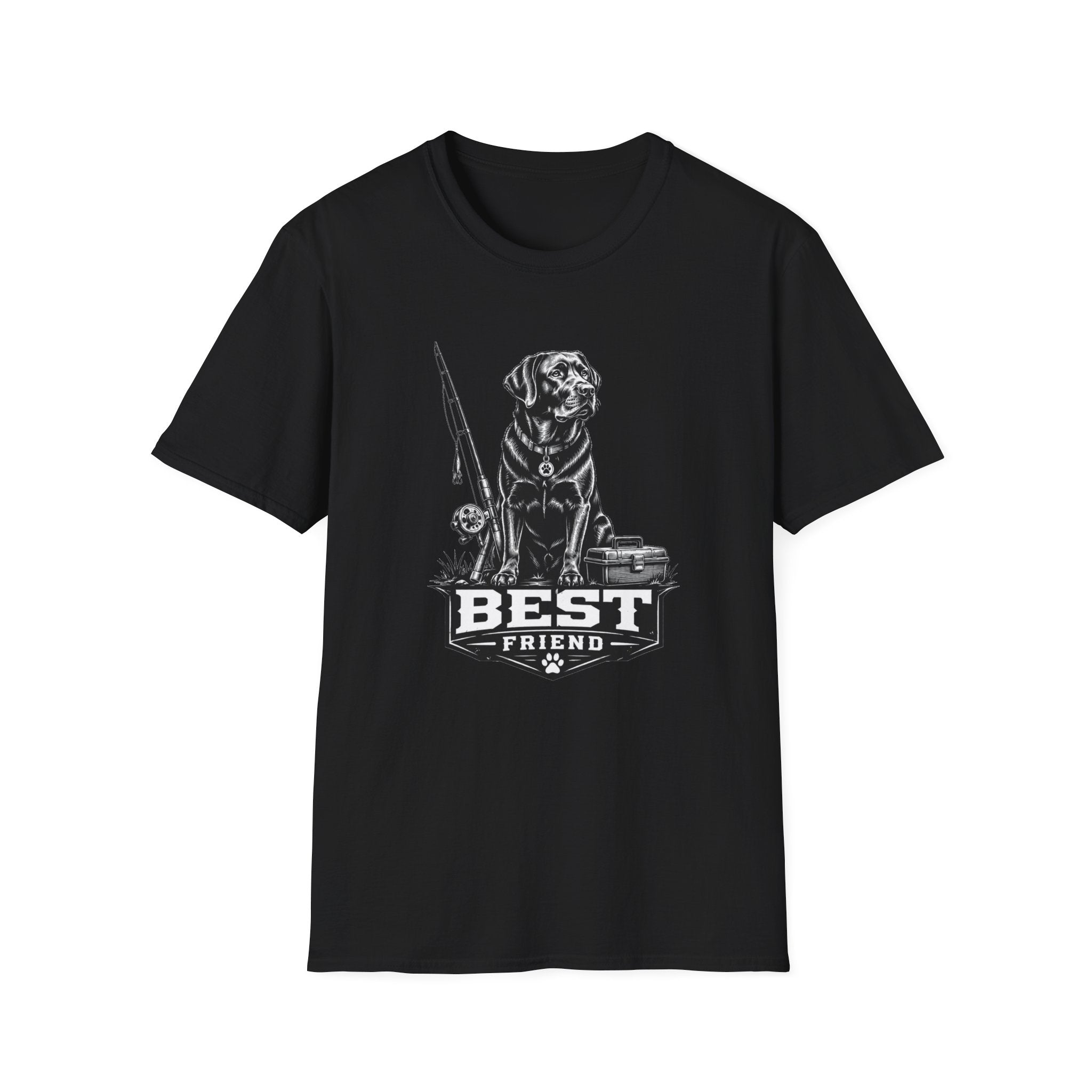 Labrador Best Friend Fishing T-Shirt
