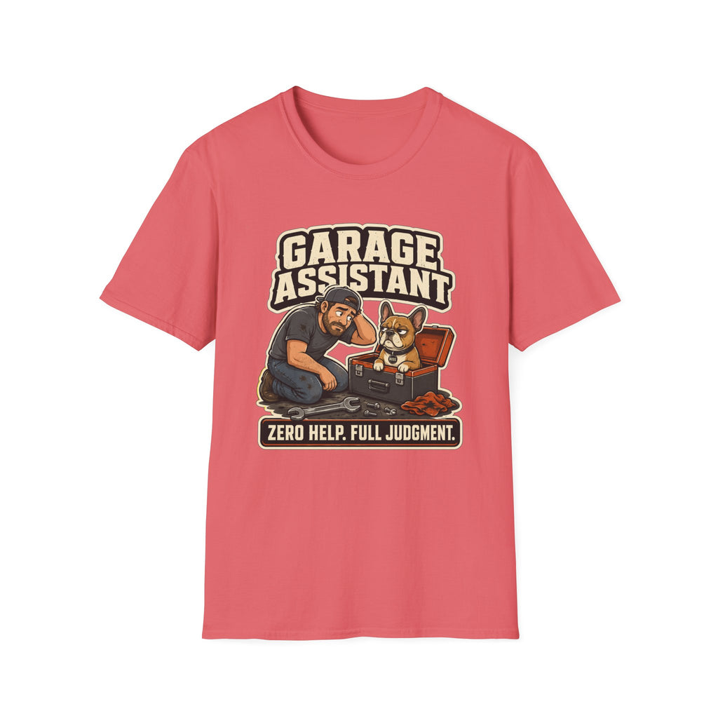 Frenchie Garage Assistant T-Shirt