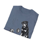 Yorkie VS Rottie T-Shirt