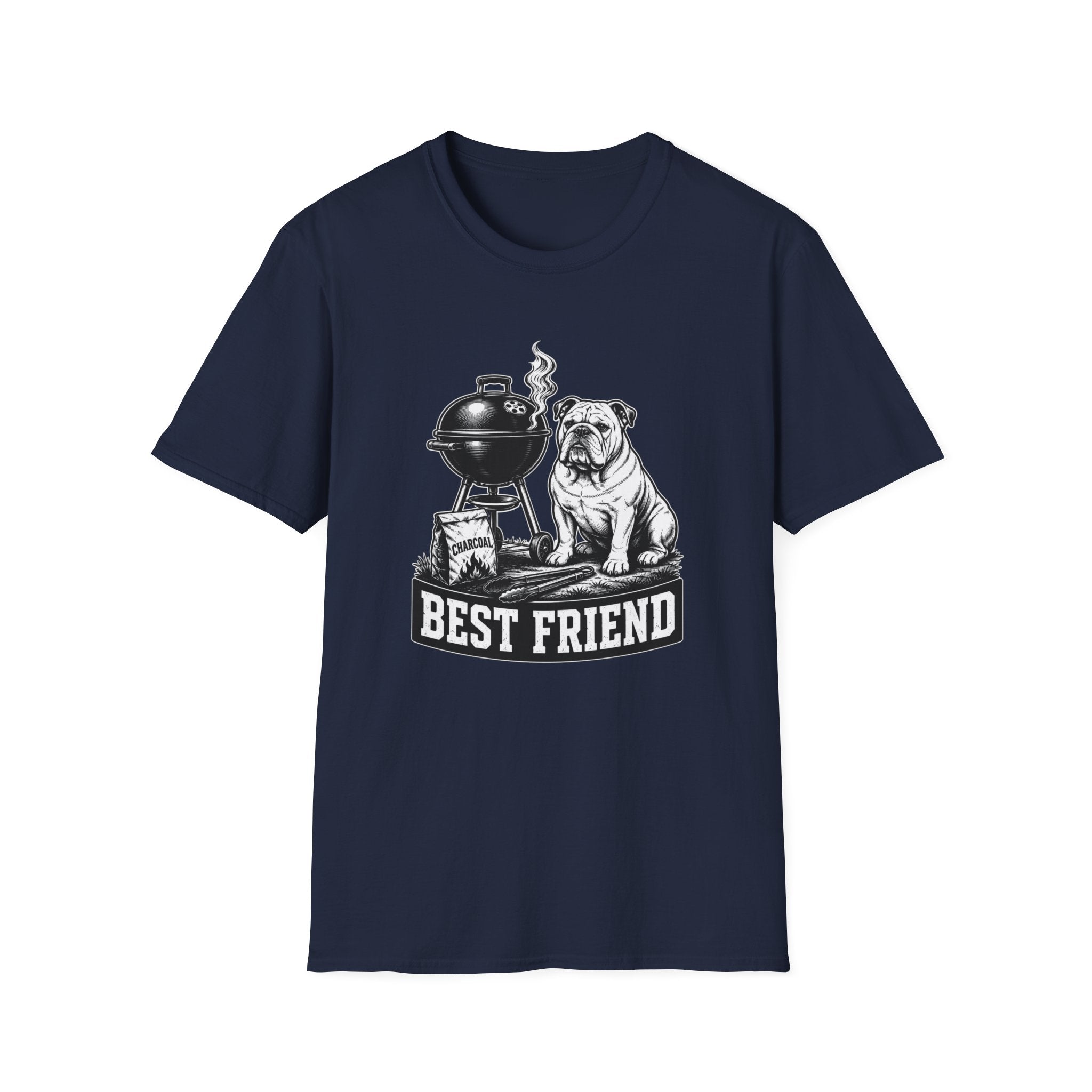 Bulldog Best Friend Grilling T-Shirt