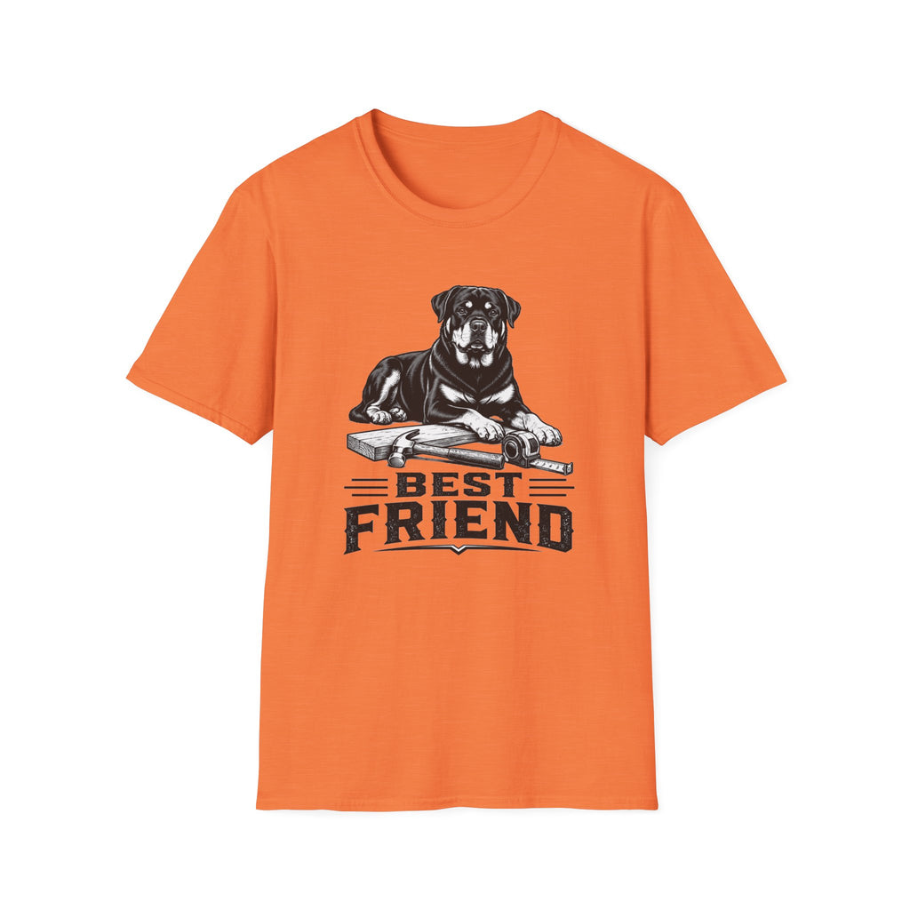 Rottie Best Friend Woodworking T-Shirt