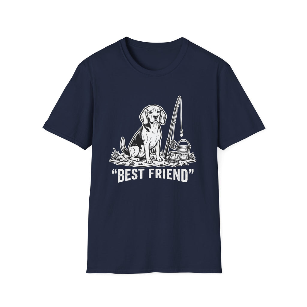 Beagle Best Friend Fishing T-Shirt