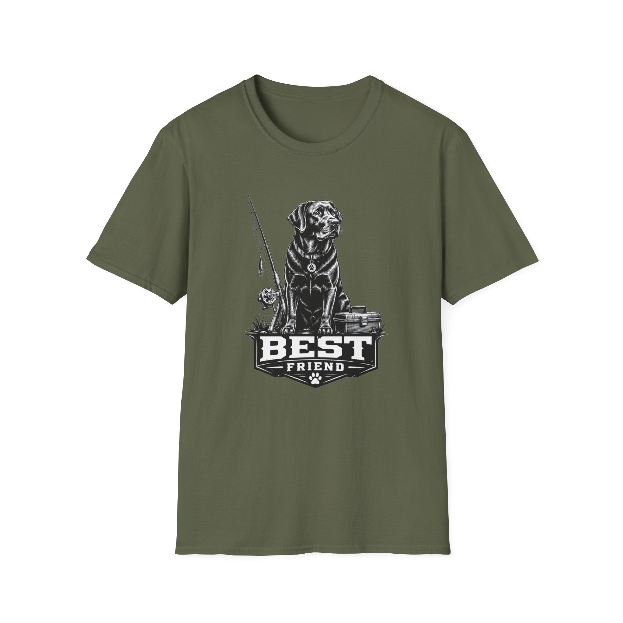 Labrador Best Friend Fishing T-Shirt
