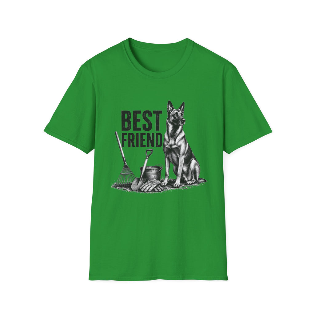 Belgian Malinois Best Friend Yardwork T-Shirt