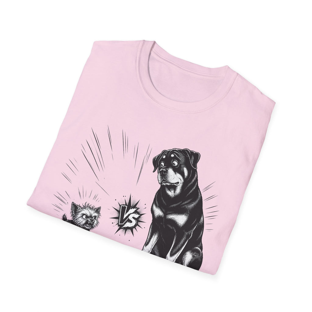Yorkie VS Rottie T-Shirt