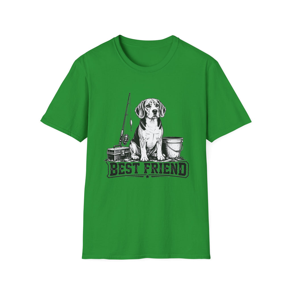 Beagle Best Friend Fishing Again T-Shirt