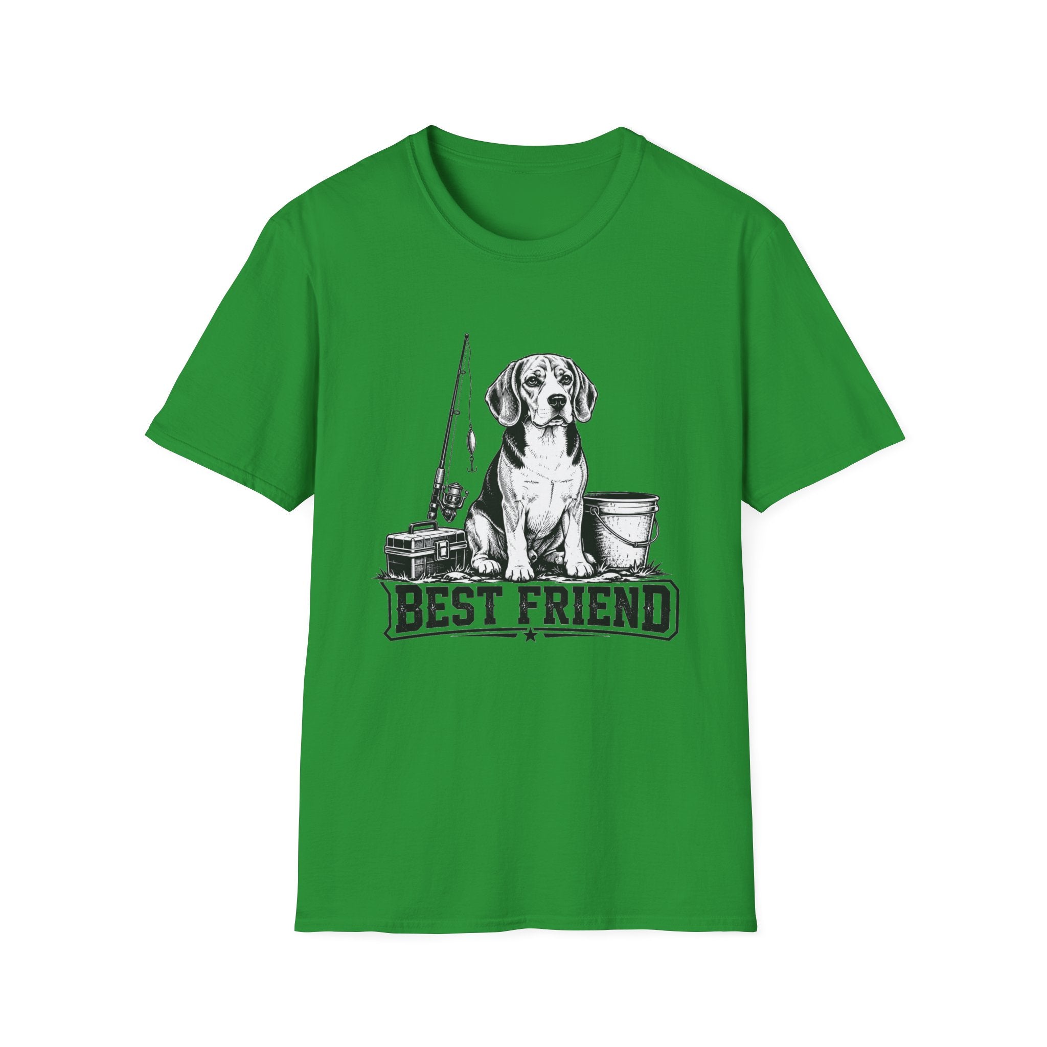 Beagle Best Friend Fishing Again T-Shirt