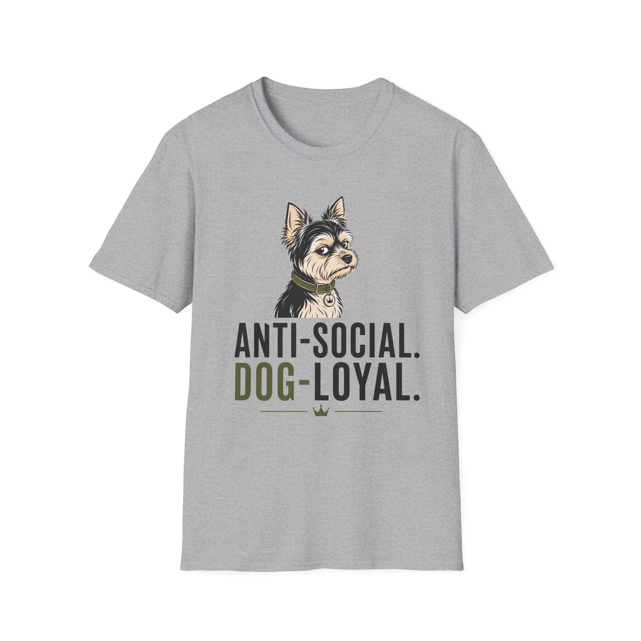 Anti Social Dog Loyal T-Shirt