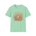 Golden Retriever Floral Camouflage T-Shirt