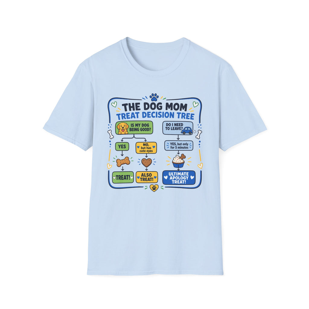Dog Mom Treat Decision Tree T-Shirt