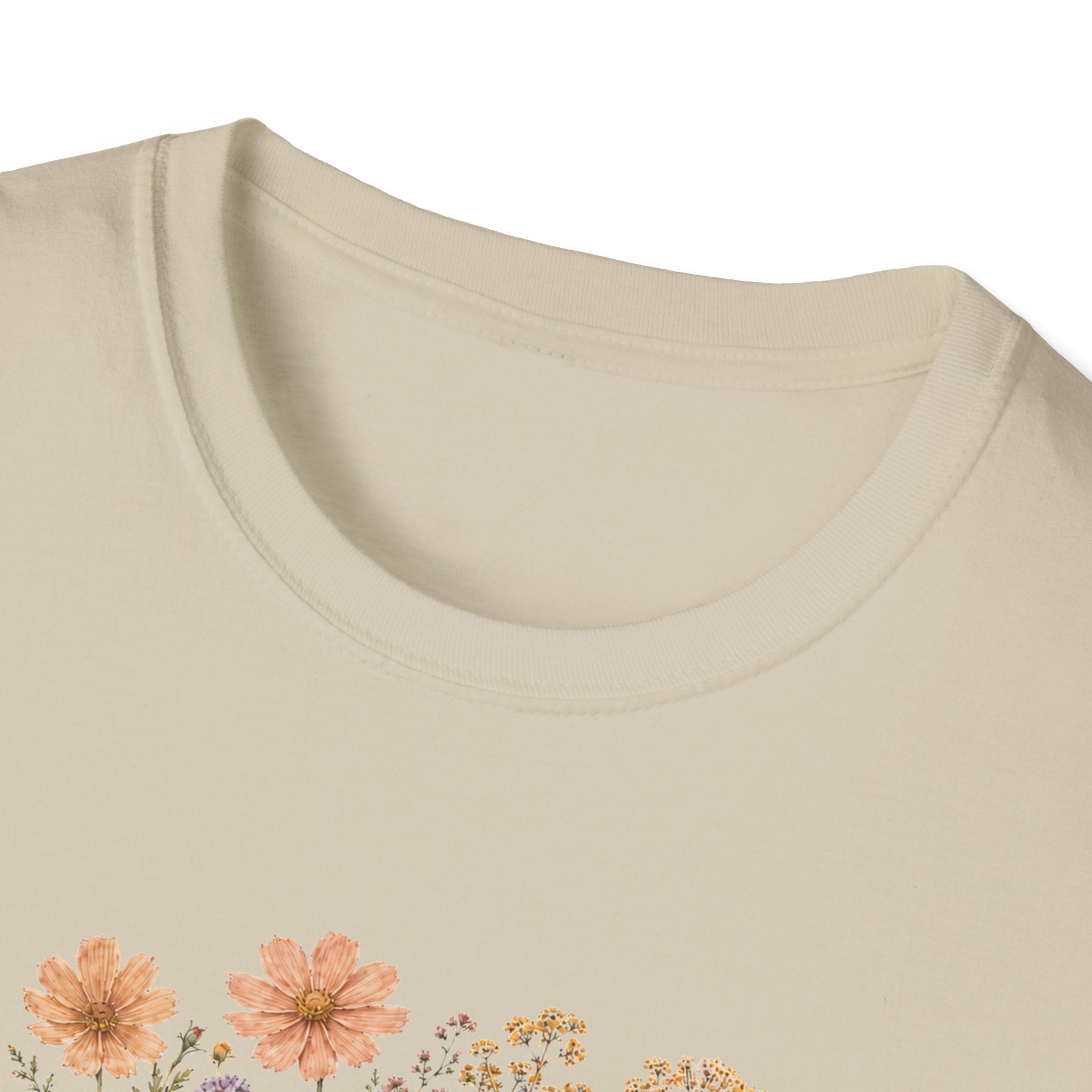 German Shepherd Floral Camouflage T-Shirt