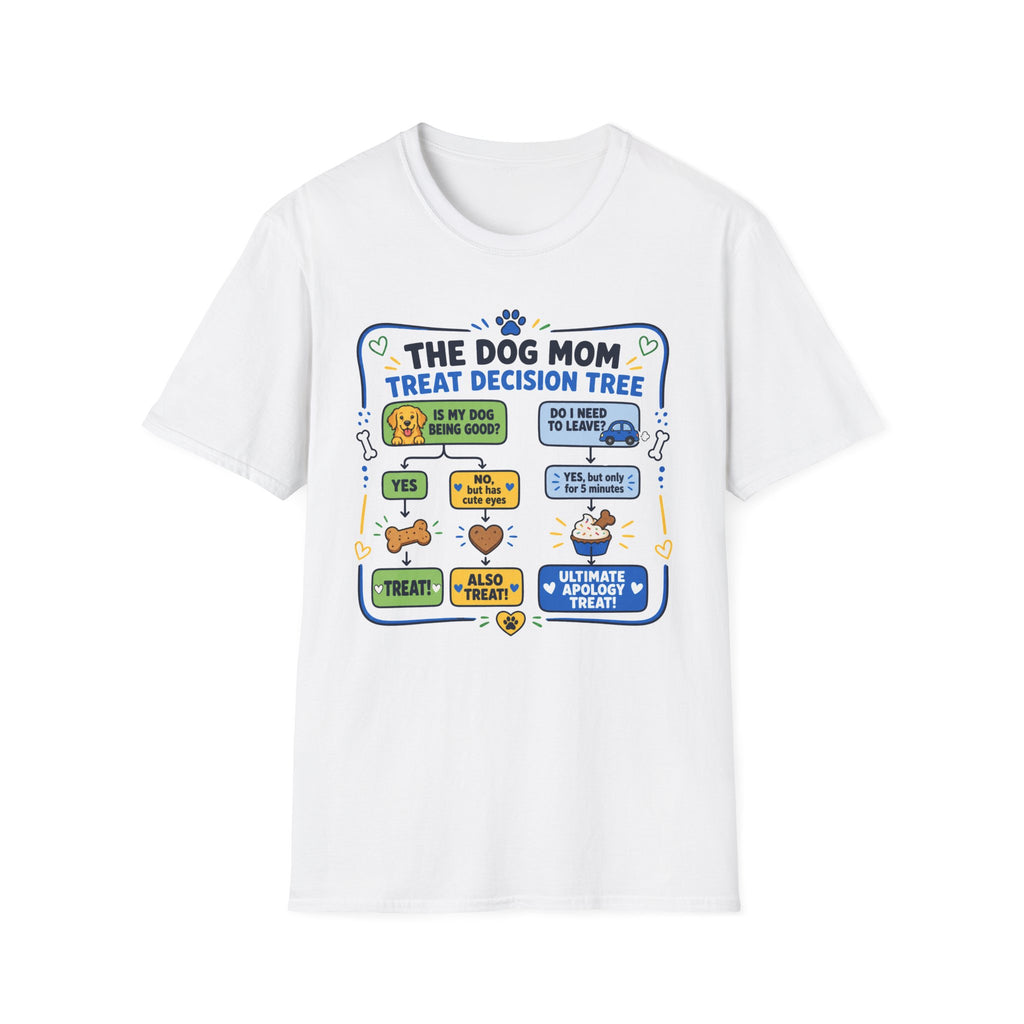 Dog Mom Treat Decision Tree T-Shirt