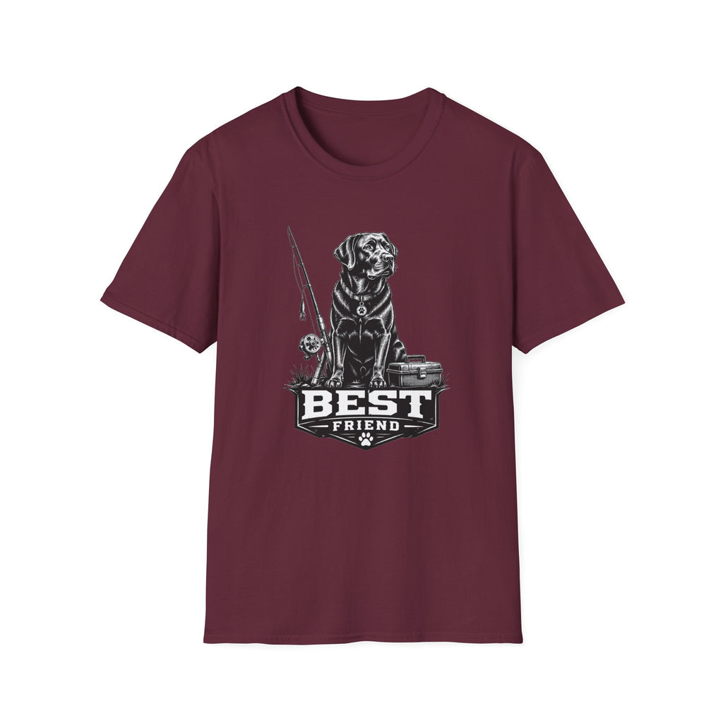 Labrador Best Friend Fishing T-Shirt