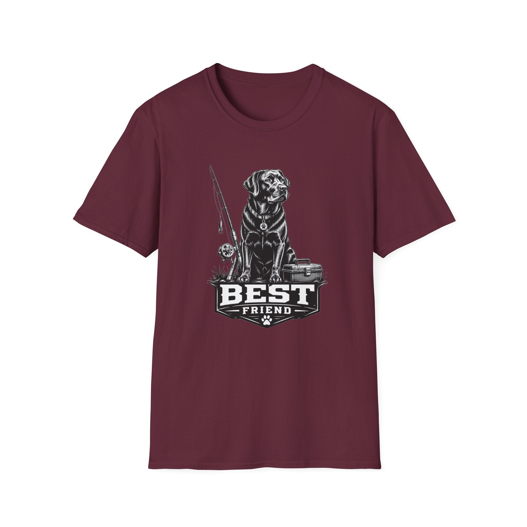 Labrador Best Friend Fishing T-Shirt