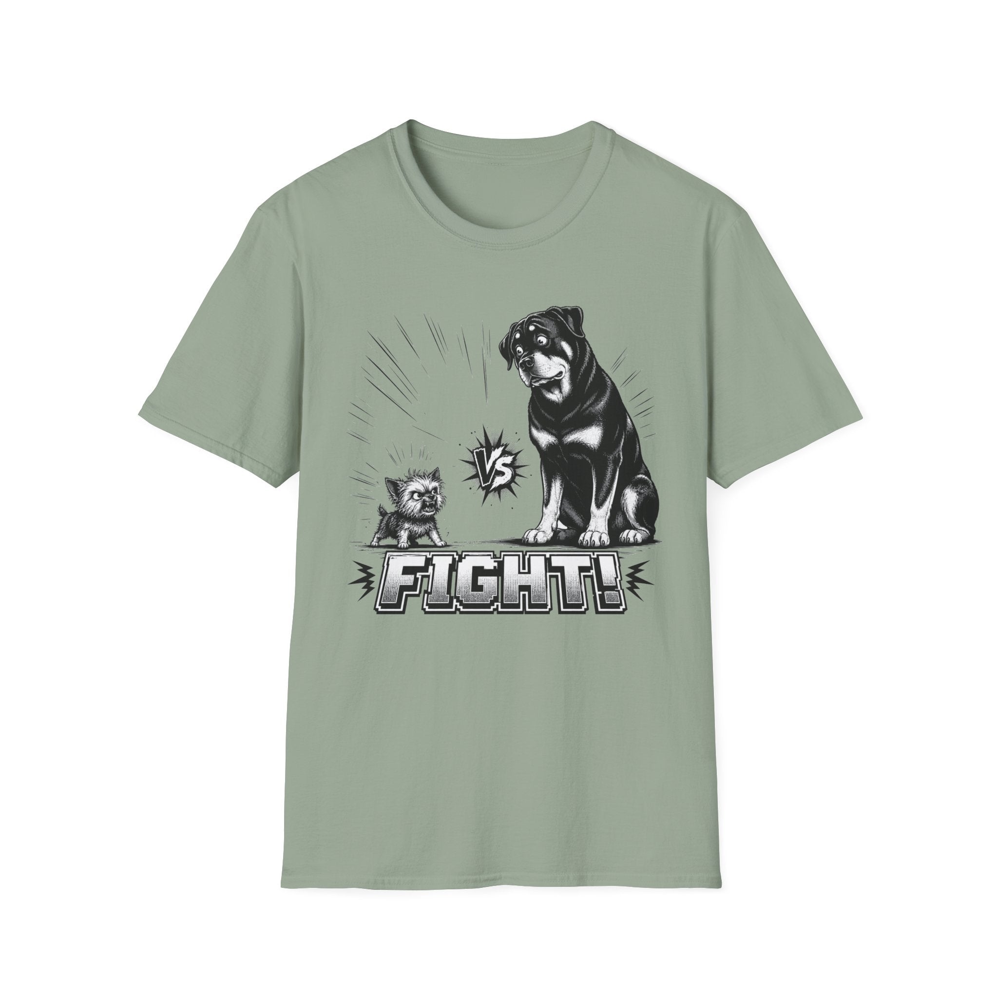 Yorkie VS Rottie T-Shirt