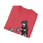 Yorkie VS Rottie T-Shirt