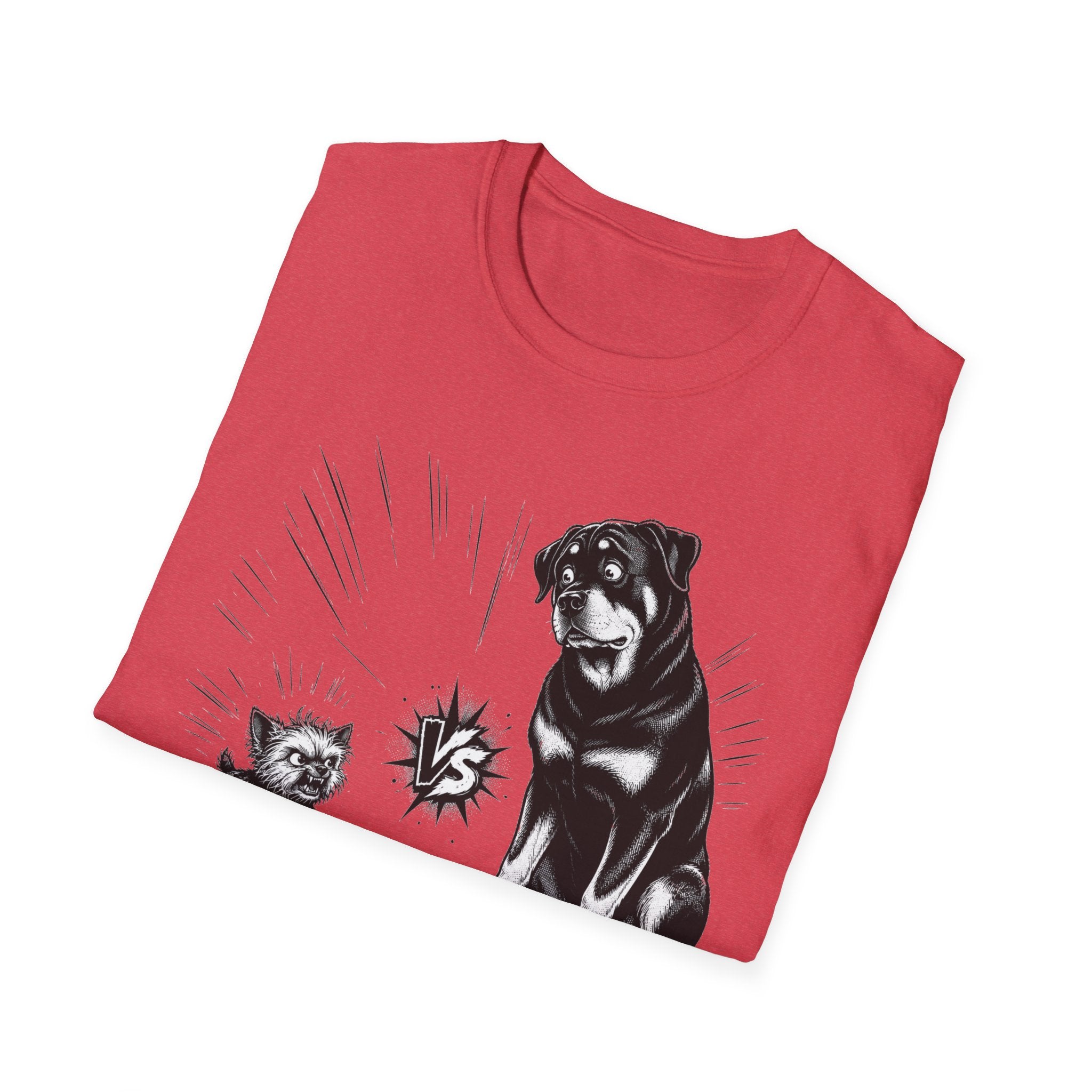 Yorkie VS Rottie T-Shirt