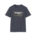 French Bulldog Behind Rocks Pose T-Shirt