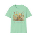 Yorkie Watching Quietly T-Shirt