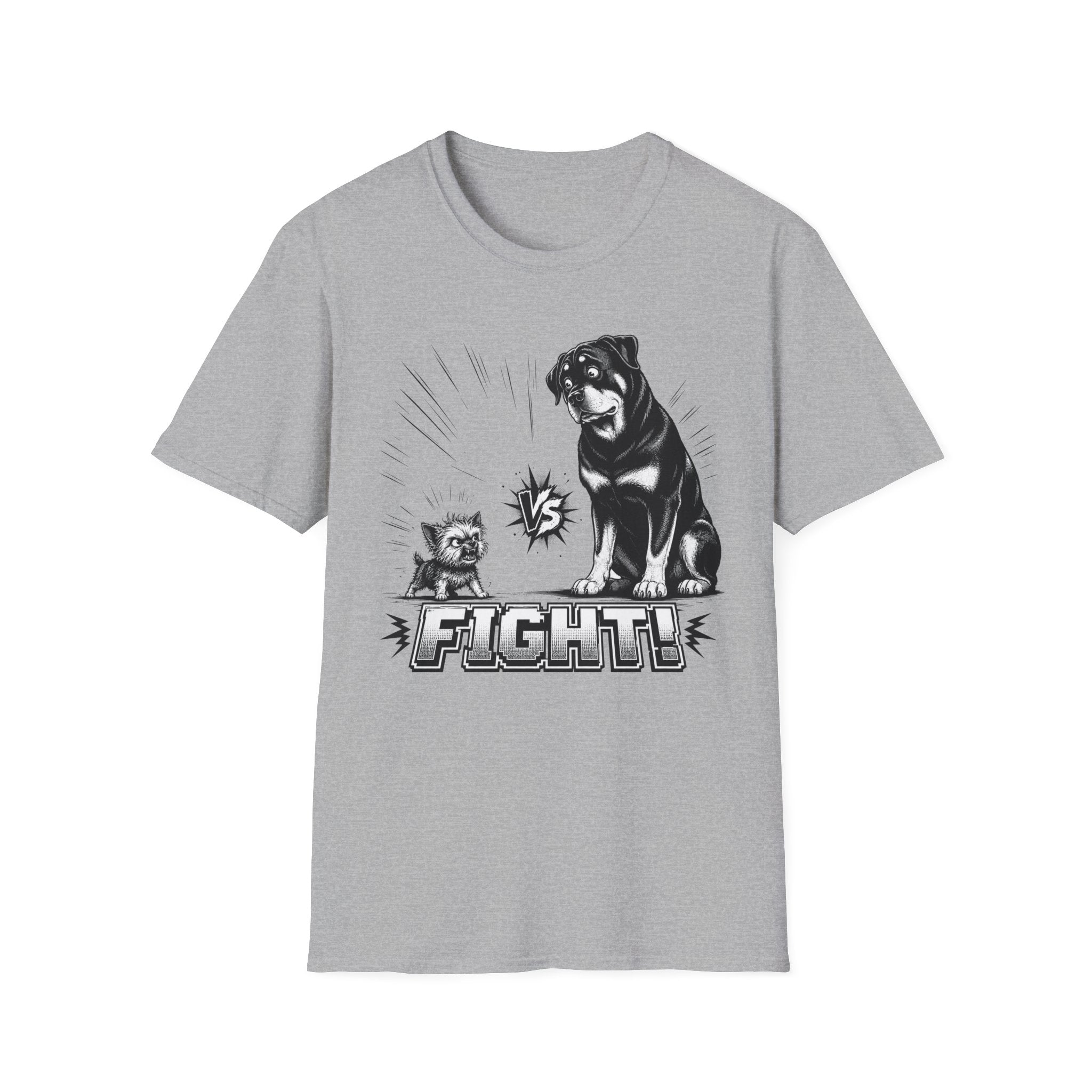 Yorkie VS Rottie T-Shirt