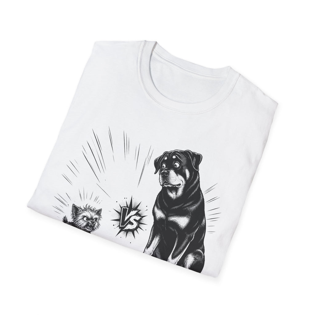 Yorkie VS Rottie T-Shirt