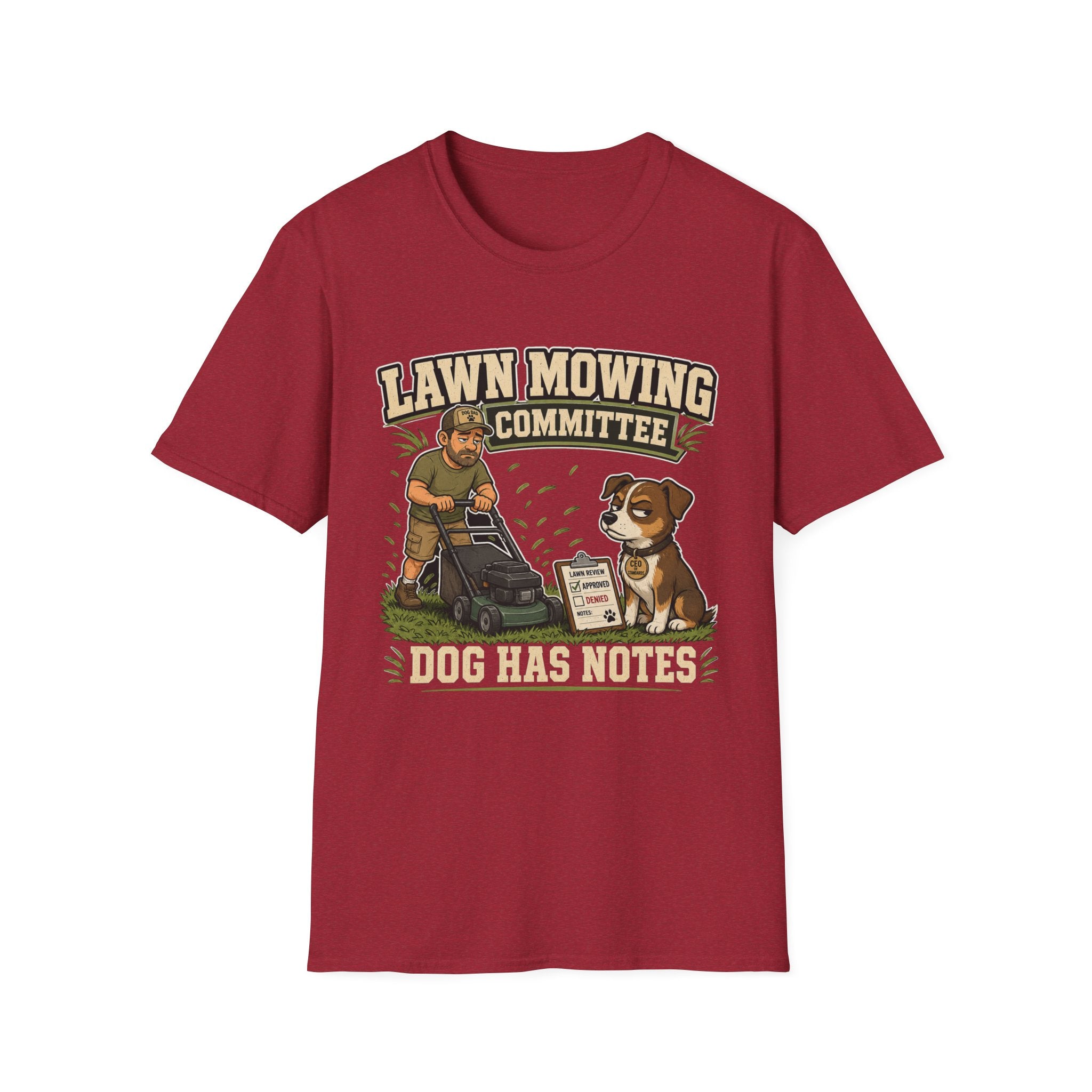 Lawn Mowing Committee T-Shirt