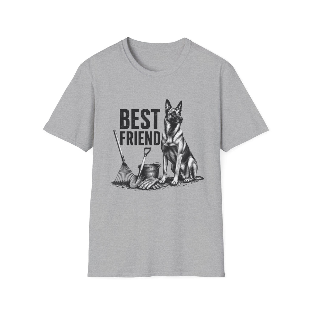Belgian Malinois Best Friend Yardwork T-Shirt
