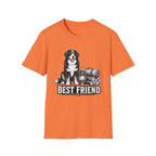 Bernese Mountain Dog Best Friend Camping T-Shirt