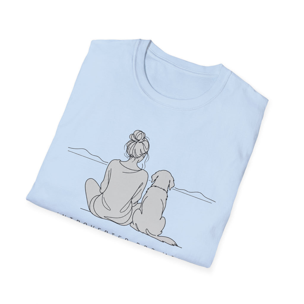 Introverted Dog Mom T-Shirt