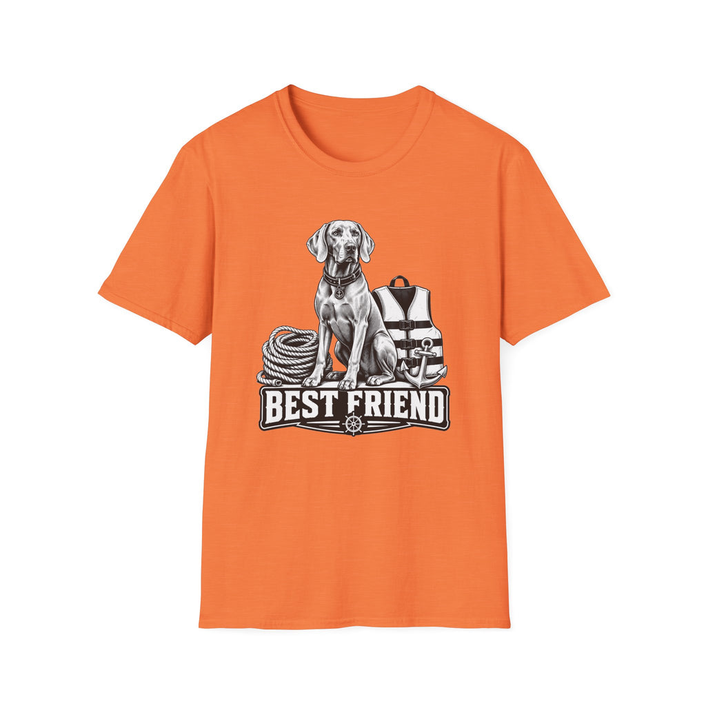 Weimaraner Best Friend Boating T-Shirt