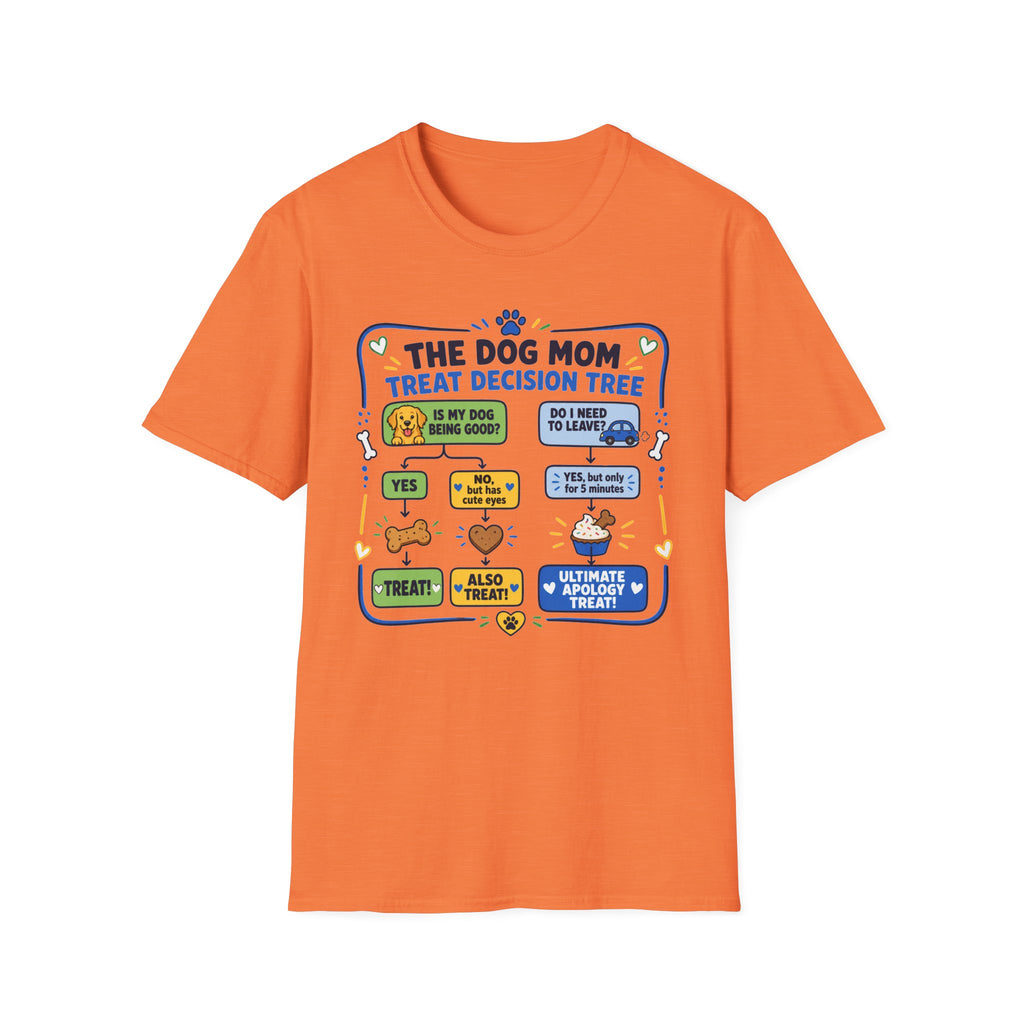 Dog Mom Treat Decision Tree T-Shirt