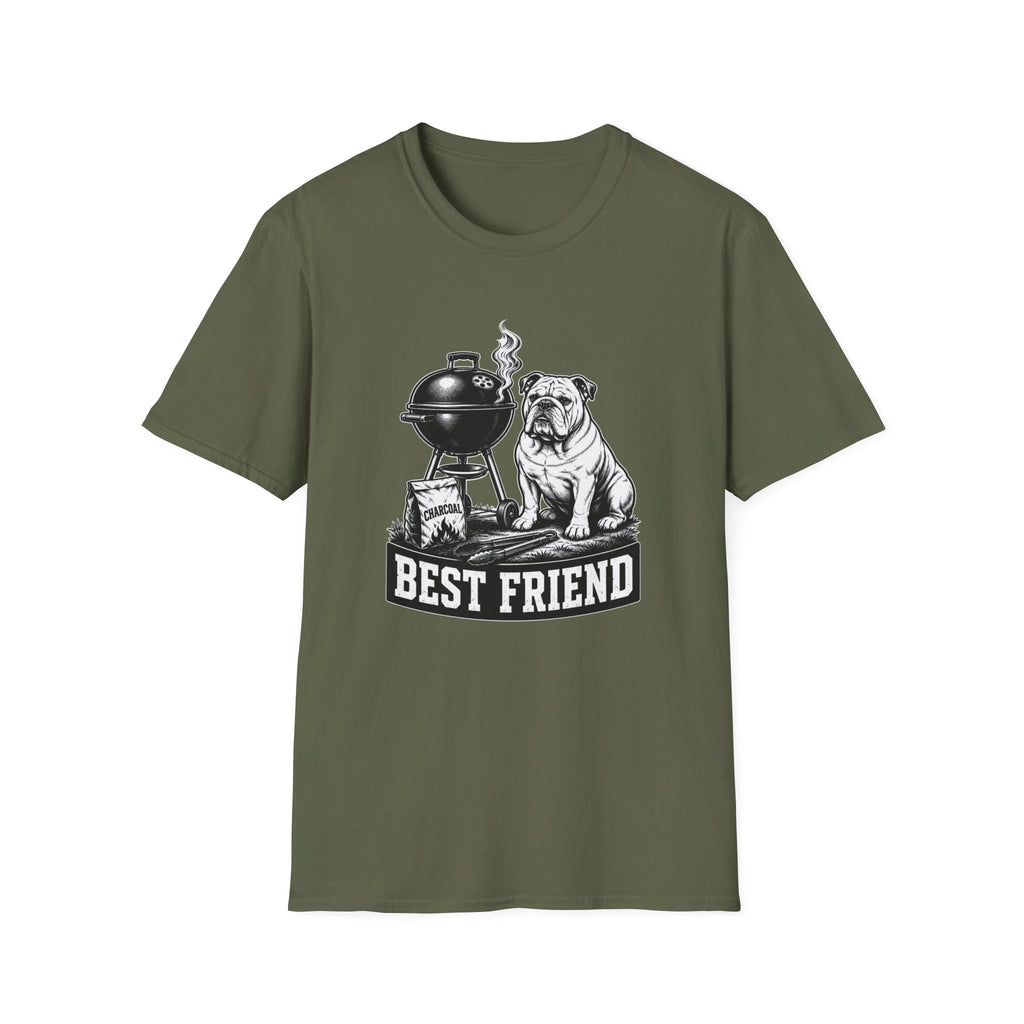 Bulldog Best Friend Grilling T-Shirt