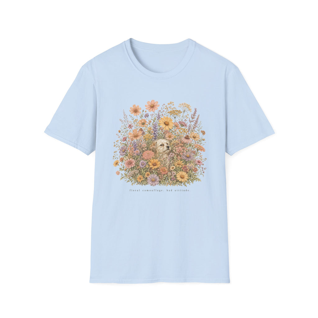 Terrier Floral Camouflage T-Shirt