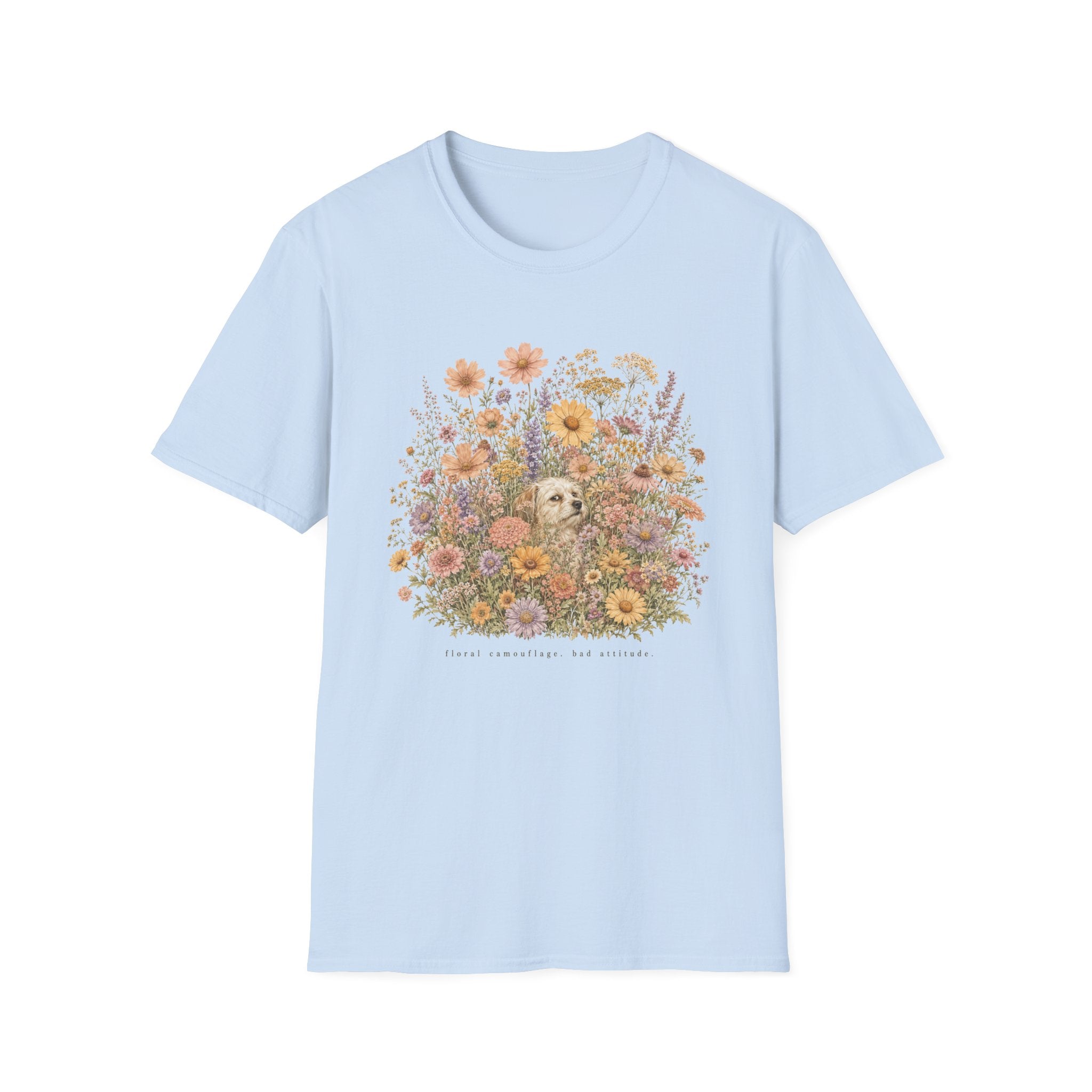 Terrier Floral Camouflage T-Shirt