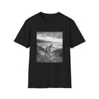 Whippet On The Beach Pose T-Shirt